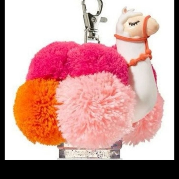 (RARE & HTF COLLECTIBLE) B&BW 🦙 Llama Pom Pocketbac Holder - Picture 7 of 7